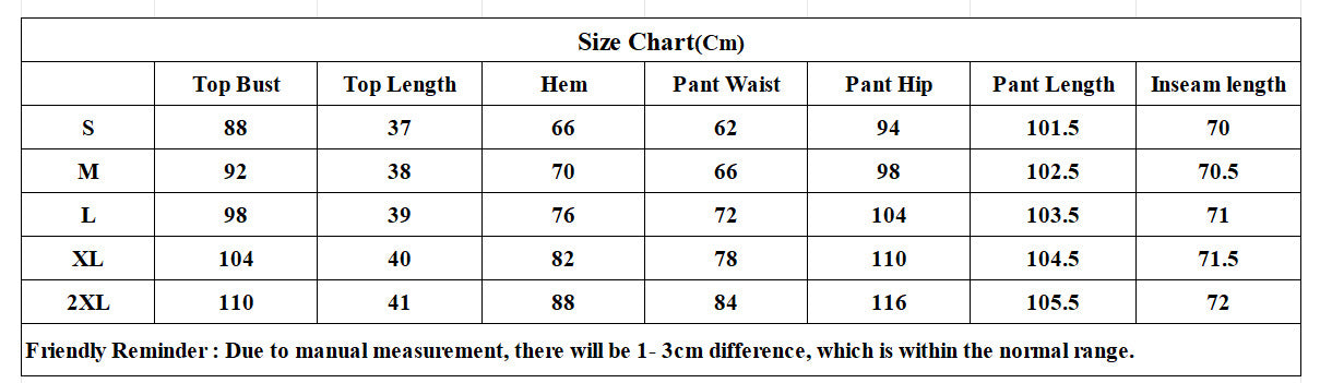 Women Short Sleeve Top Lace-Up Pleated Wide Leg Pants Two Piece Set 9