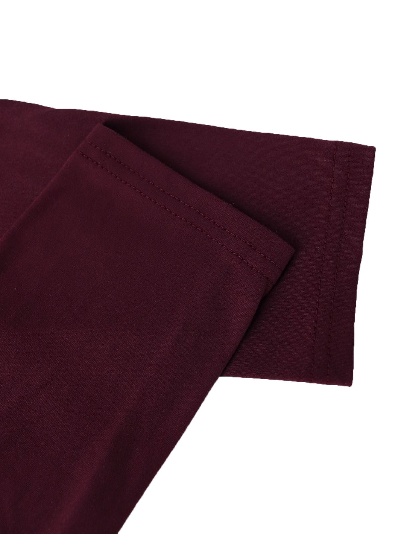 Elegant High-Neck Long Sleeve Tight Slim Jumpsuit 9