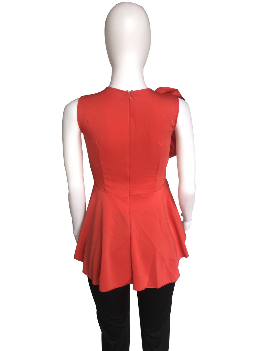 Women's Summer Ruffle Sleeveless Slim Waist Top 21