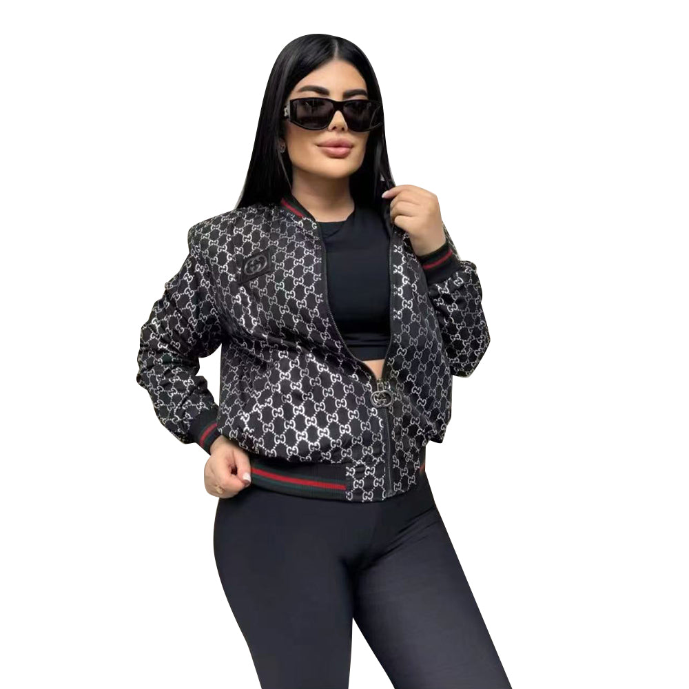 Women Fall/Winter Casual Zipper Pocket Jacket 10