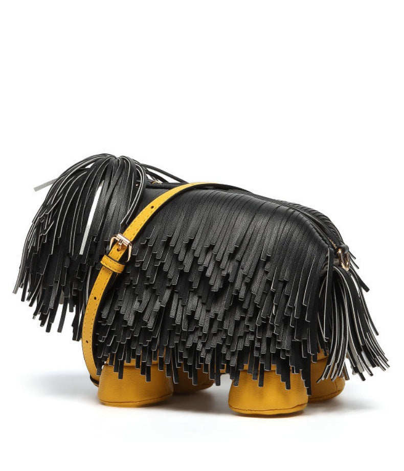 Crossbody Popular Bag Chow Dog Pet Shape Bag Puppy Bag