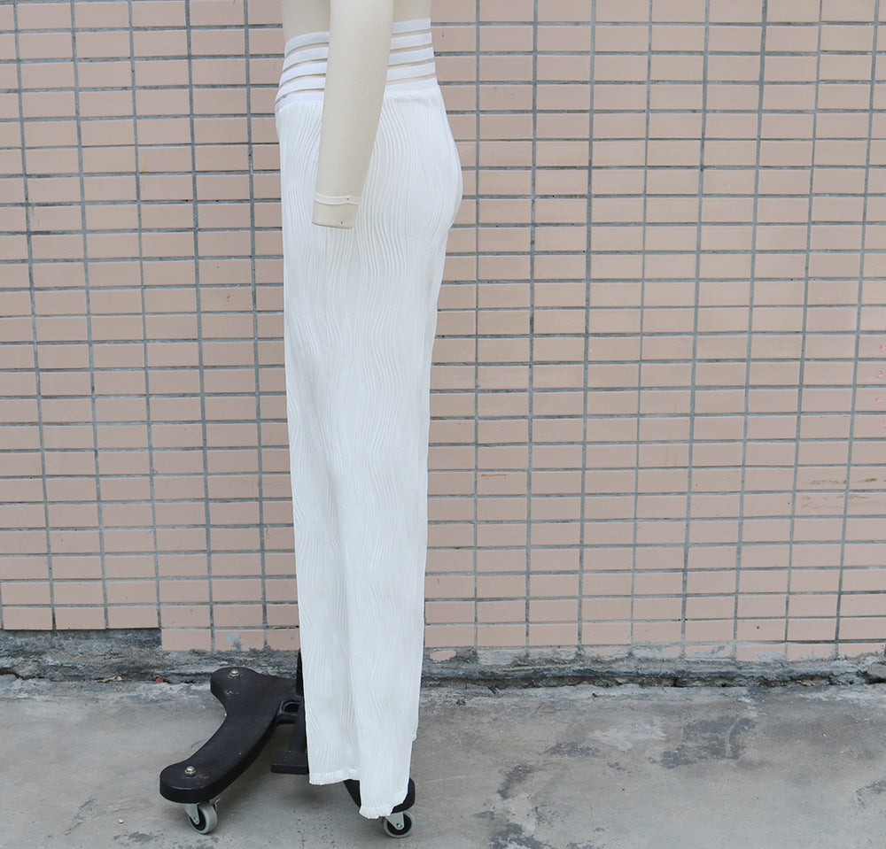 Women high waist wide leg Pant 10