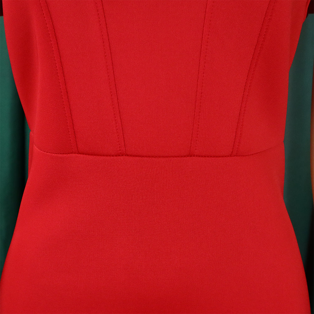 Women's Fashion Summer Solid Color Off Shoulder Mermaid Maxi Evening Dress 31