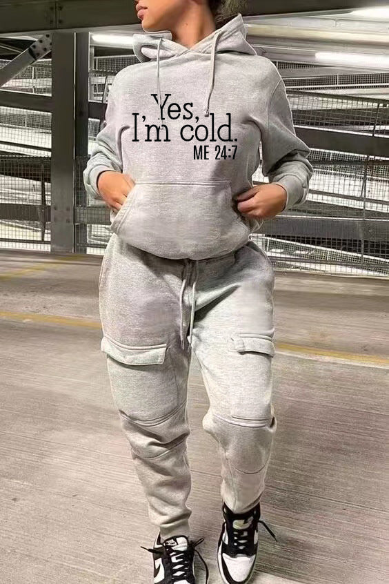 Women Casual Hoodies and Pant Two Piece 4