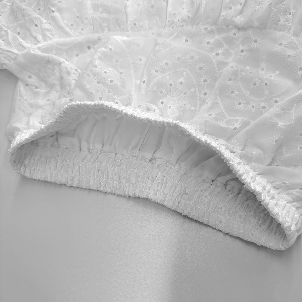 Spring & Summer Women's Fashion Casual Jacquard Two-Piece Shorts Set 14