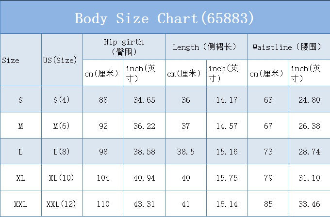 Sexy Fashion Stretch Denim Bodycon Short Skirt 7