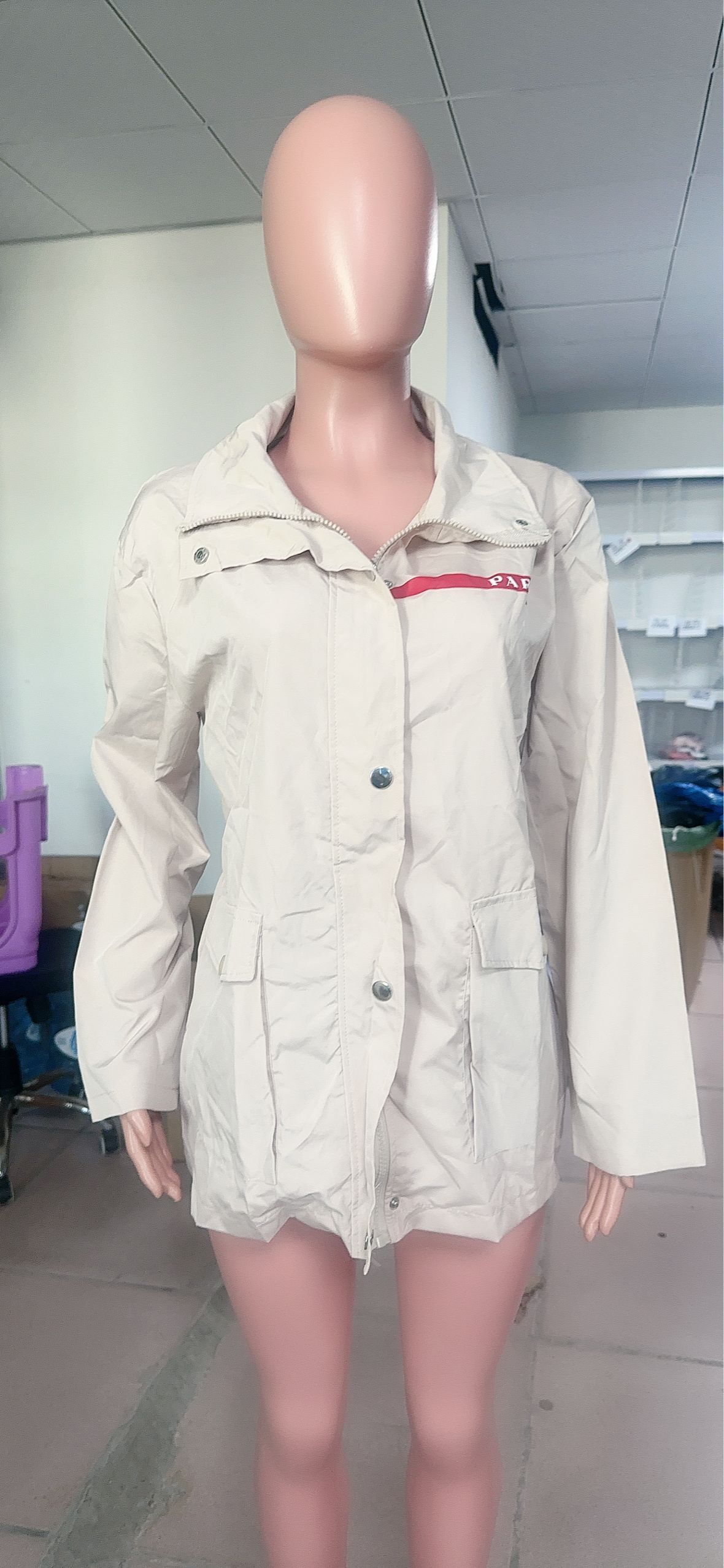 Autumn Winter Outdoor Jacket Fashion Letter Printed Coat 9