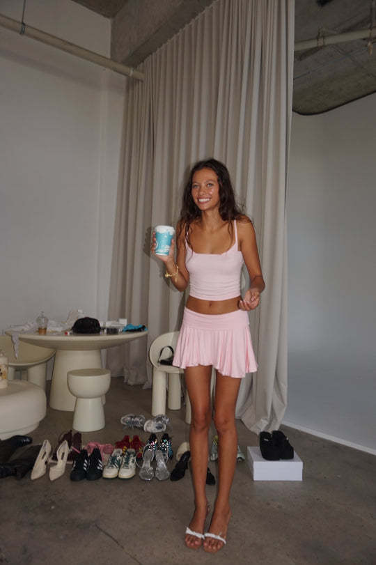 Women summer vest suspender and Skirt two-piece set 4