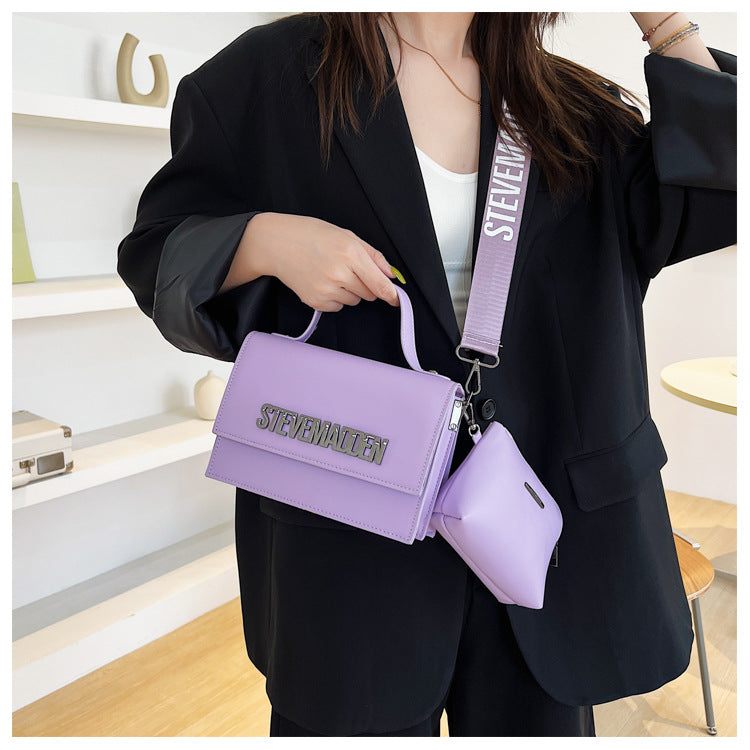 Bags For Women Trendy Fashion Crossbody Bag Fashion Design Versatile Letter Handbag 17