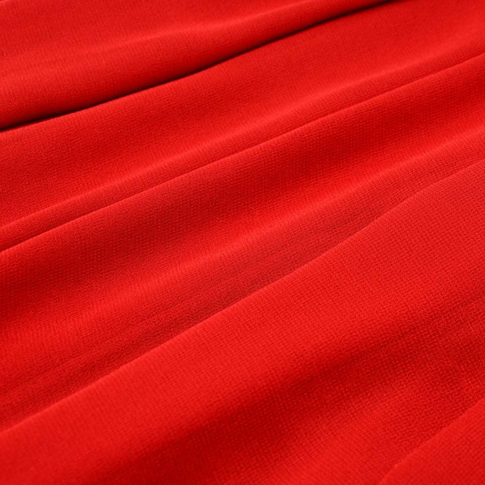 Women Patchwork Chiffon Round Neck Lace Evening Gown 21