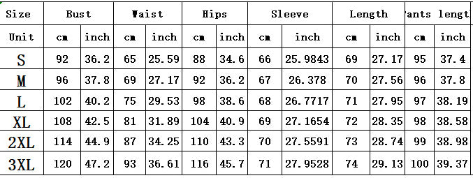 Fashion Women's Printed Casual Long Sleeve T-Shirt Pants Sports Two Piece Set 10