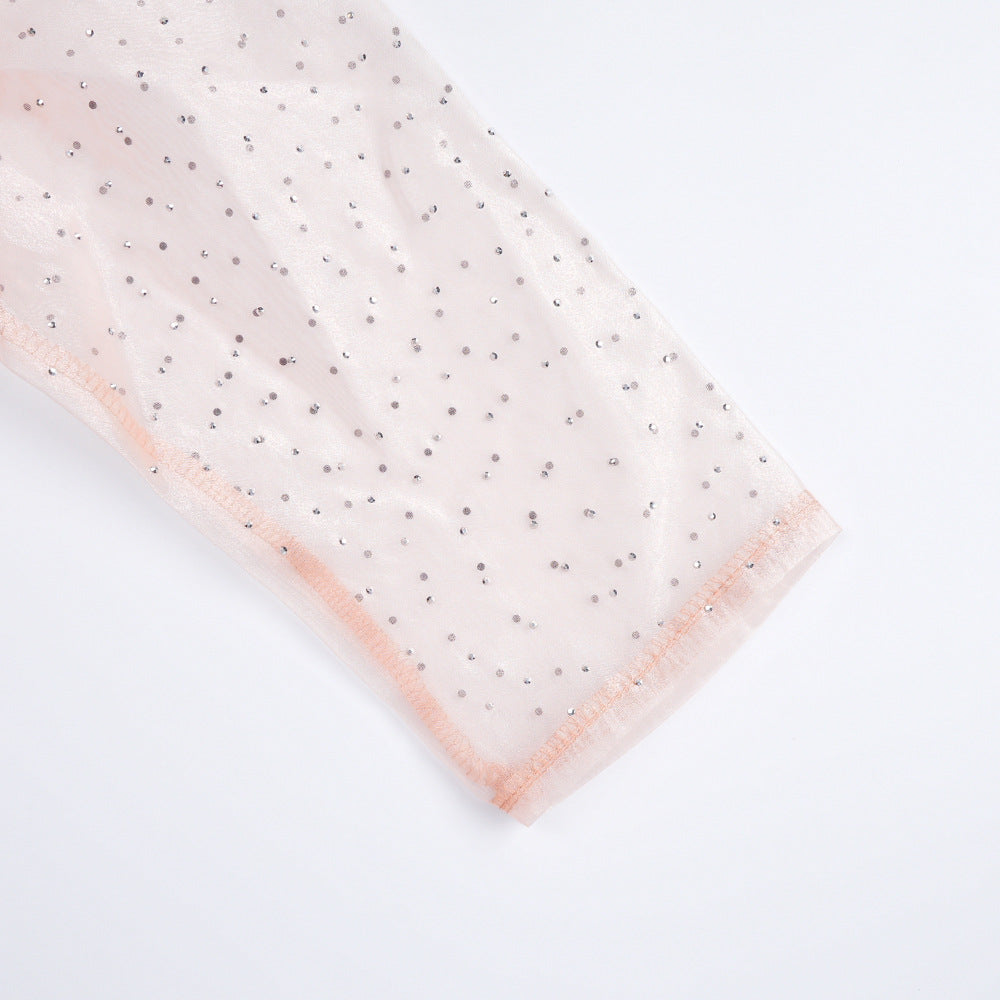 Plus Size Women African Formal Party Party Patchwork Sequin Flower Dress 22