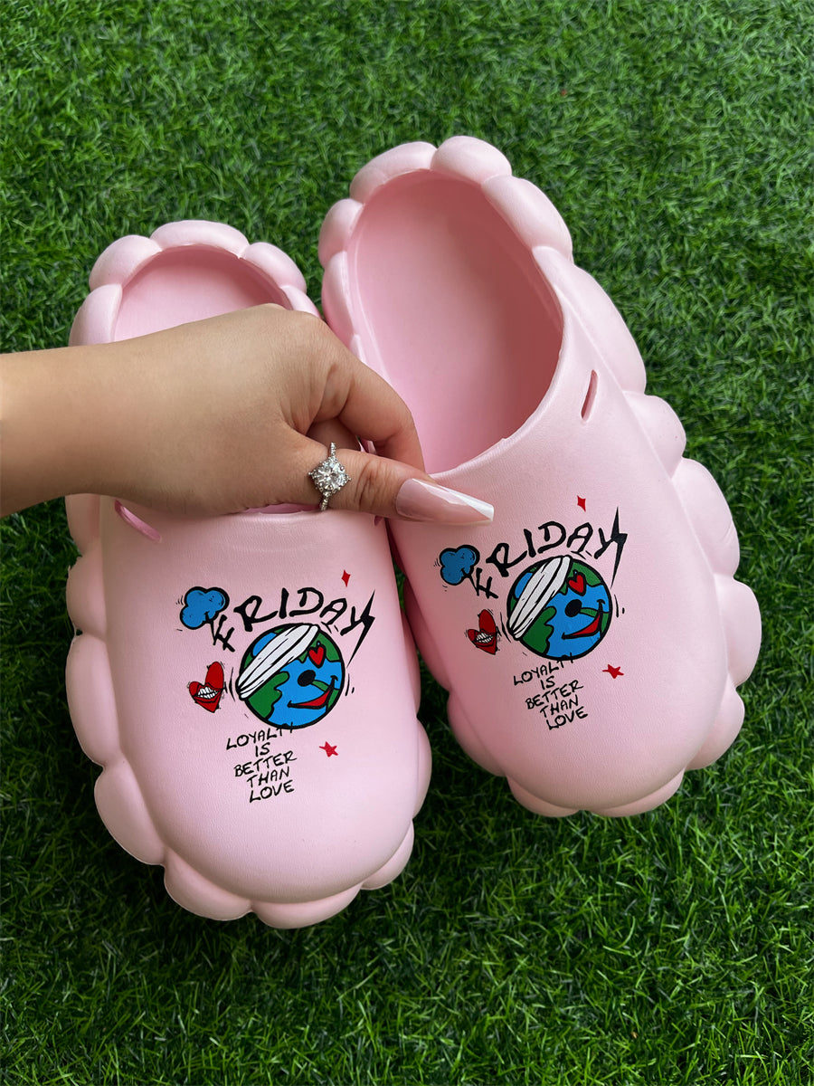 Spring And Summer Women's Shoes Sandals And Slippers Couple Eva Waterproof Women Slippers 49