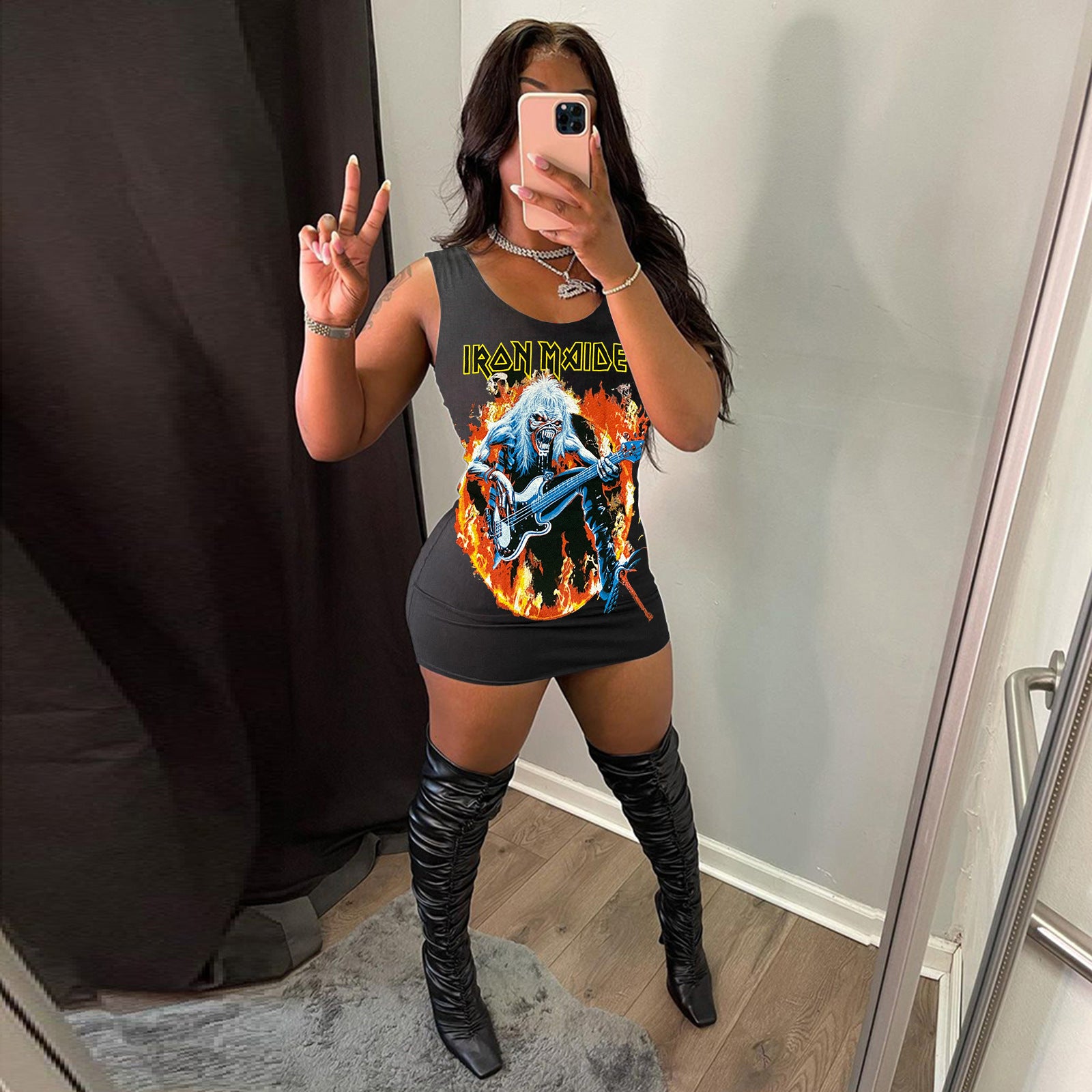 Women's Fashion Casual Sexy Summer Tank Dress 10