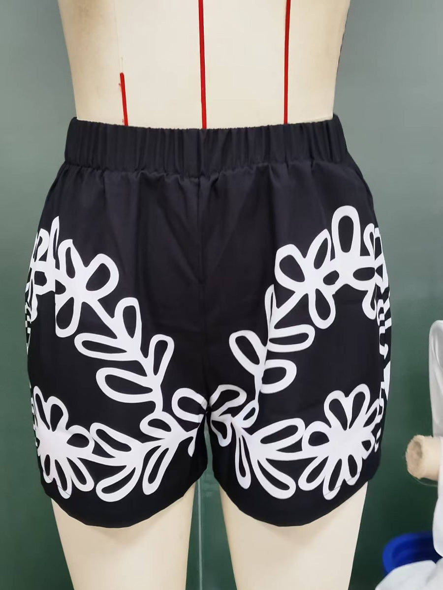 Chic Vest & Shorts Summer Holiday Two-Piece Set 10