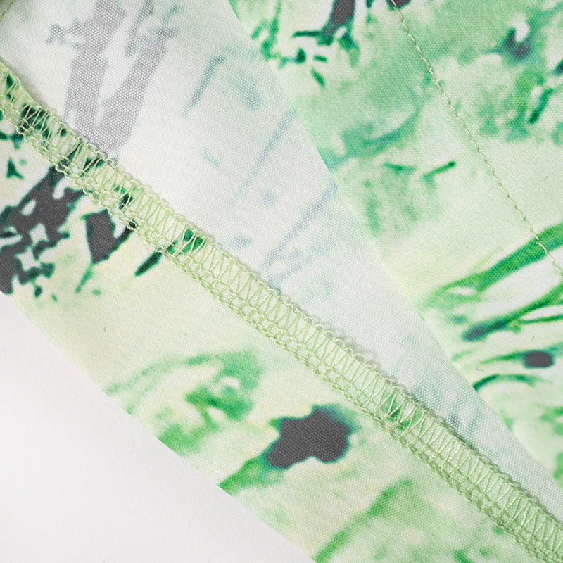 Women's Autumn And Winter Fashion Street Print Multi-Pocket Cargo Pants Casual Trousers 18