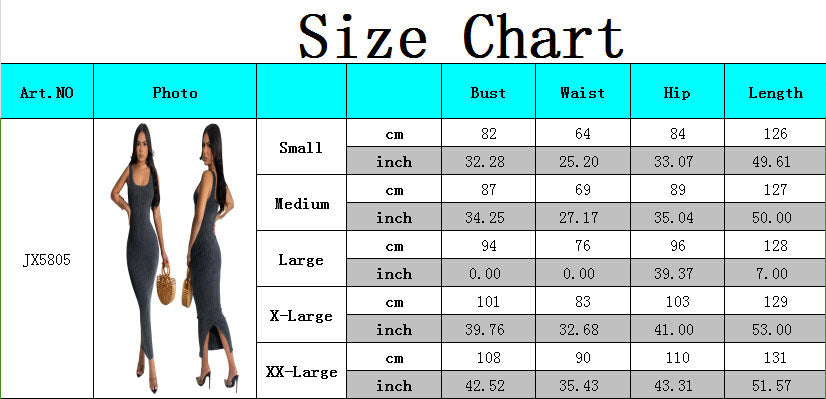 Sexy Fashionable U-Neck Women's Dress 9