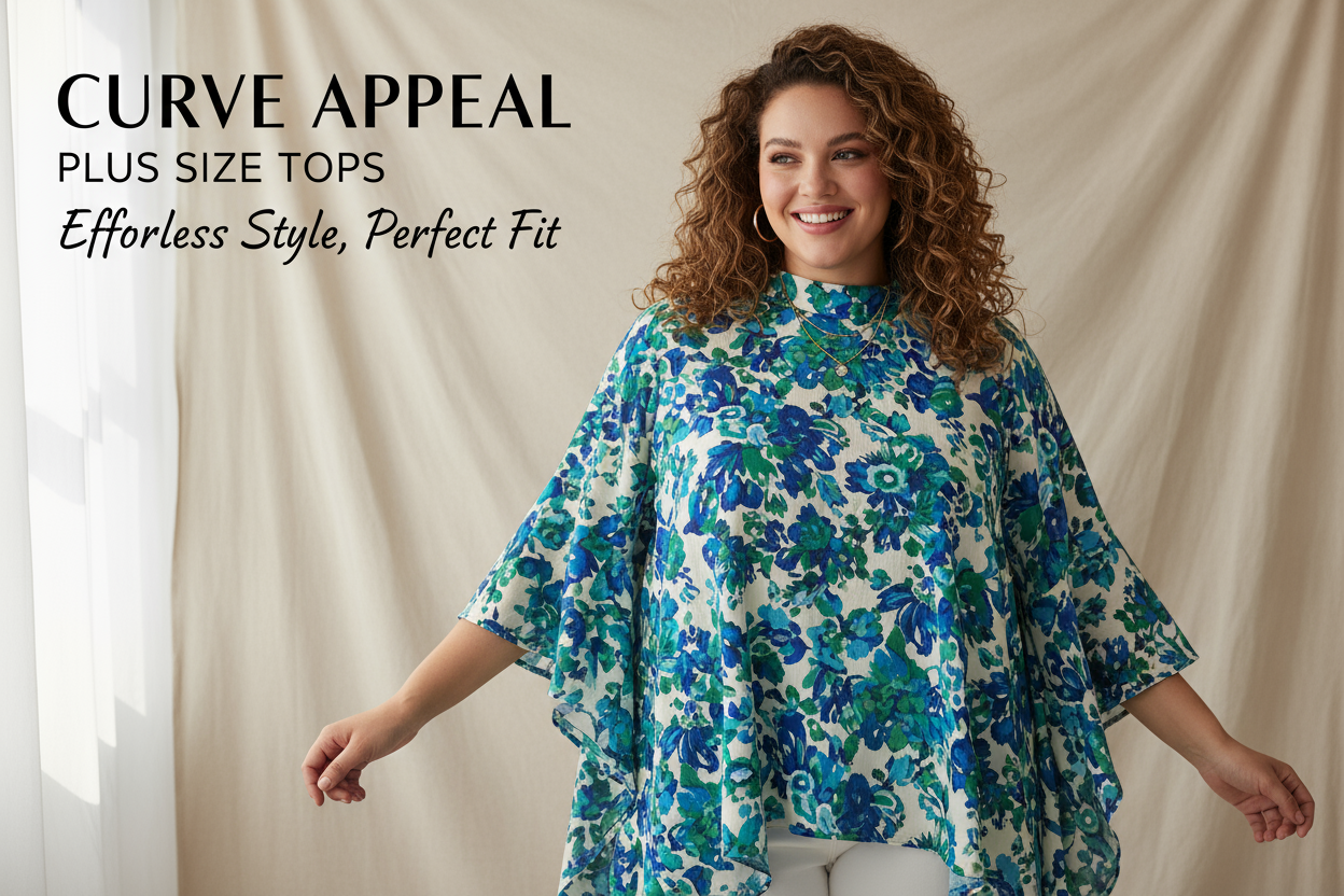 plus size tops headline category image