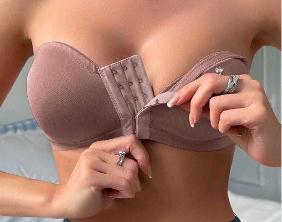 Plus Size Women Sexy Wire - Free Shaping Bra - BamBam