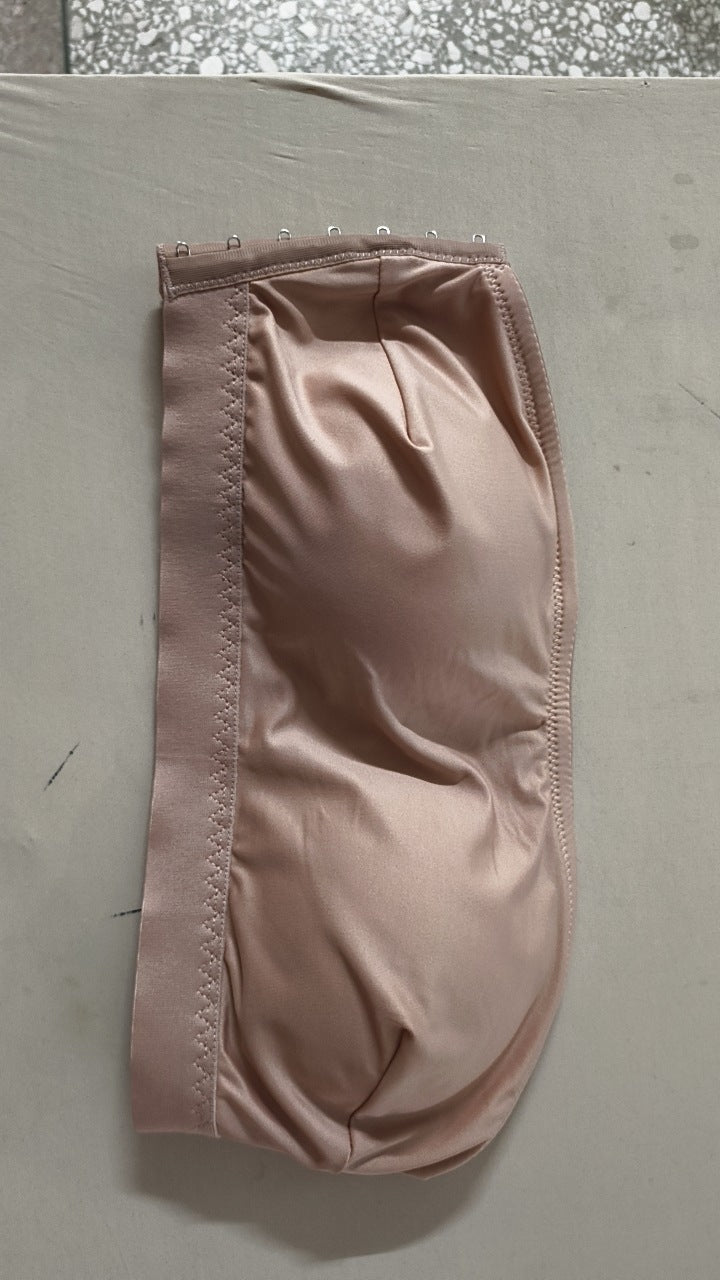 Plus Size Women Spring/Summer Solid Strapless Strapless Top - BamBam