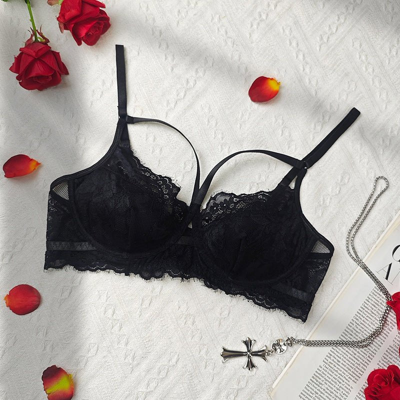 Sexy Lace BraBreathable Underwire Cut - Out Bralette - BamBam
