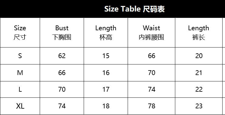 Women Mesh Heart Print Embroidered Panty Lingerie Two - Piece Set - BamBam