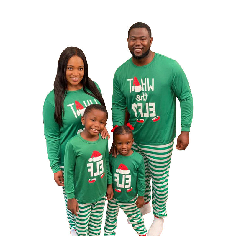 BamBam Christmas Women Print Round Neck Long Sleeve Pajama Set - BamBam