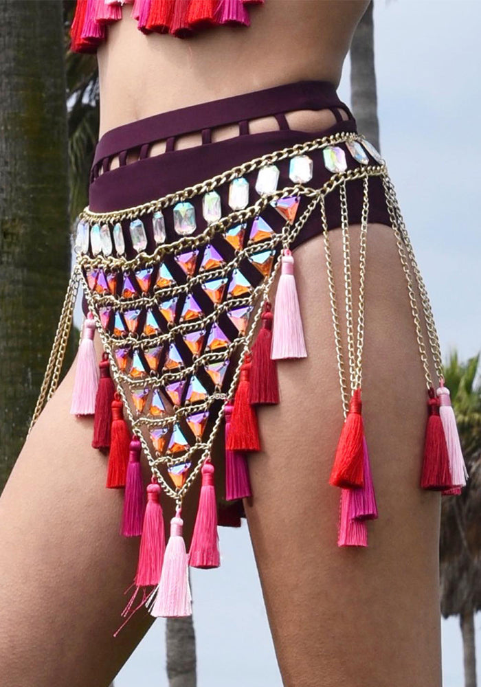 Summerbeach Tassel Belt Body Chain Jewelry