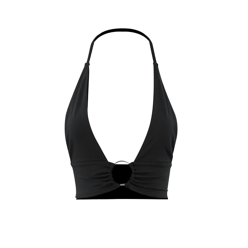 BamBam Summer women's sexy vest for women Basics sweet and cool solid color top - BamBam