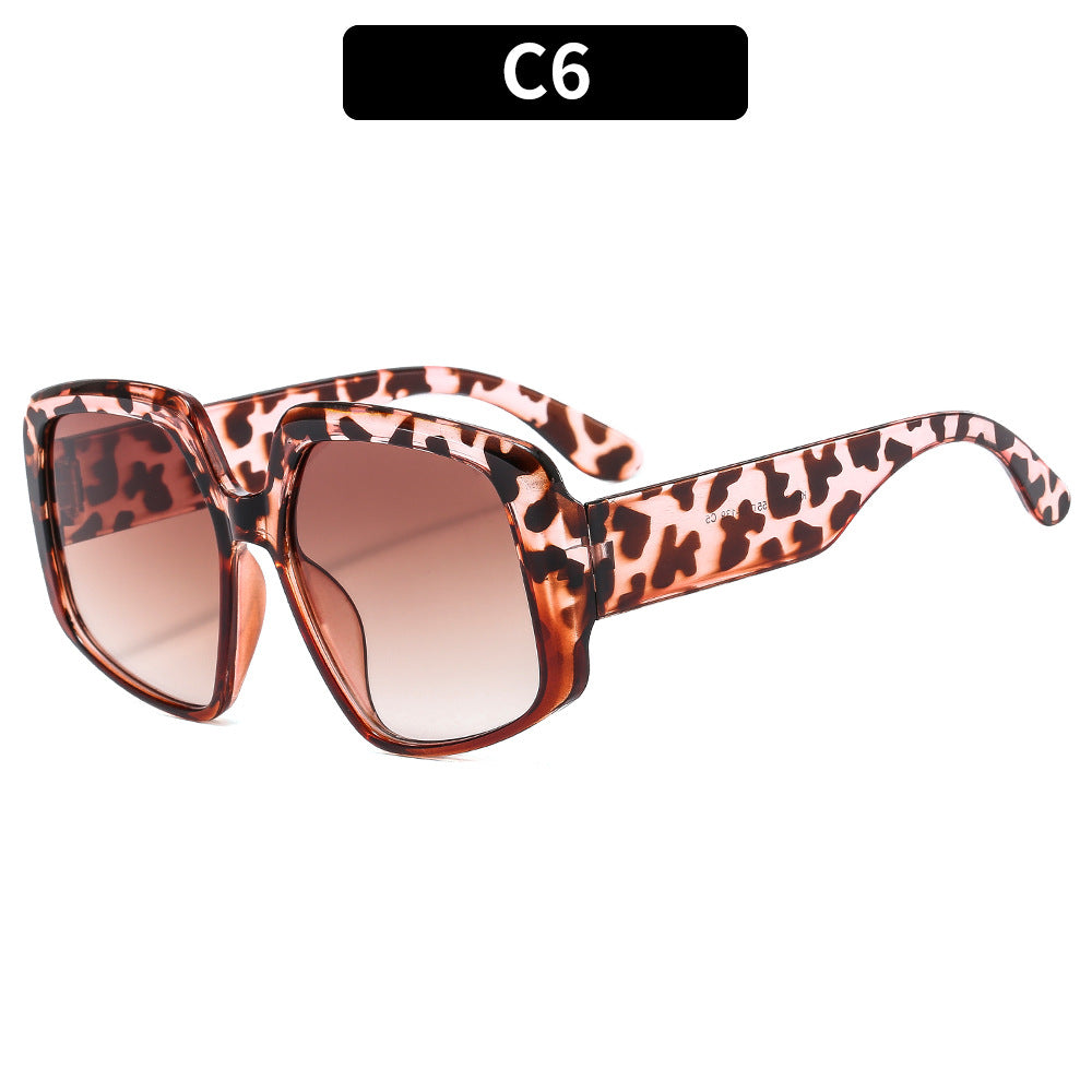 BamBam Irregular sunglasses fashion retro sunglasses ladies modern trendy sunglasses - BamBam