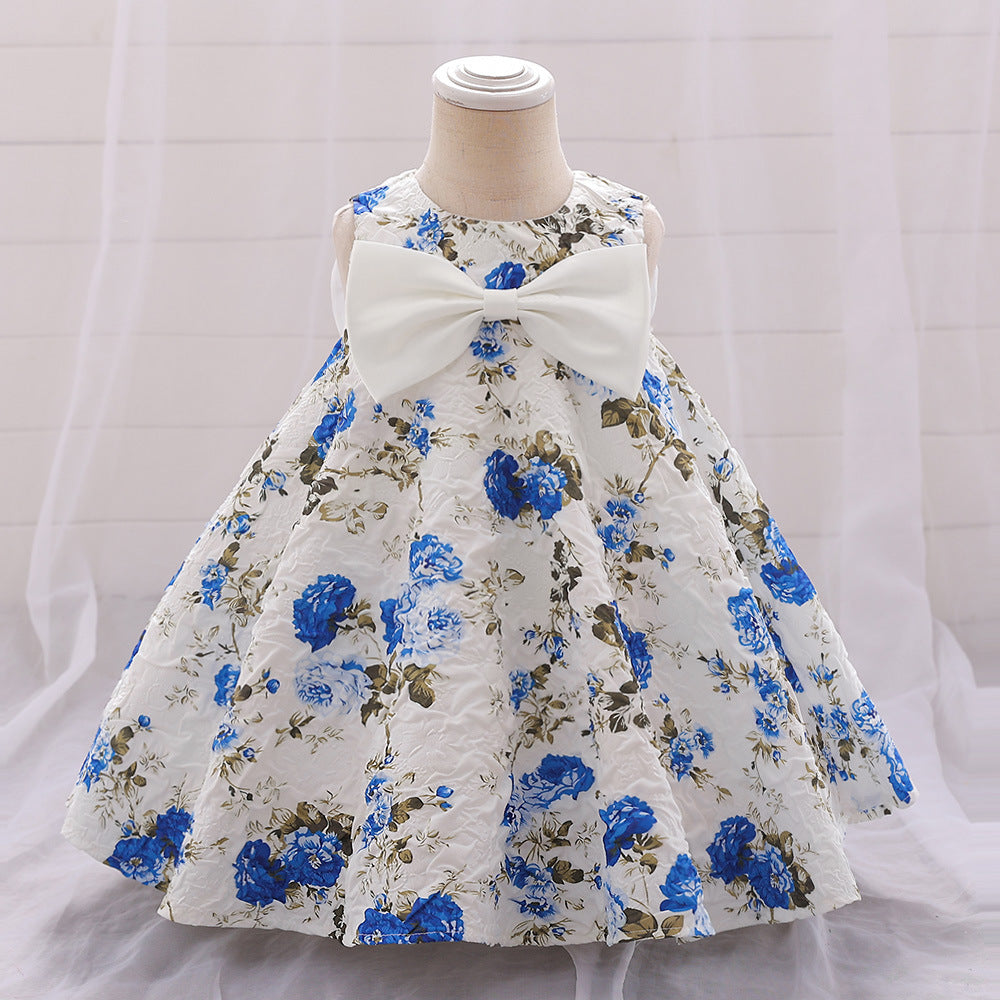 BamBam Girl printed princess dress - BamBam