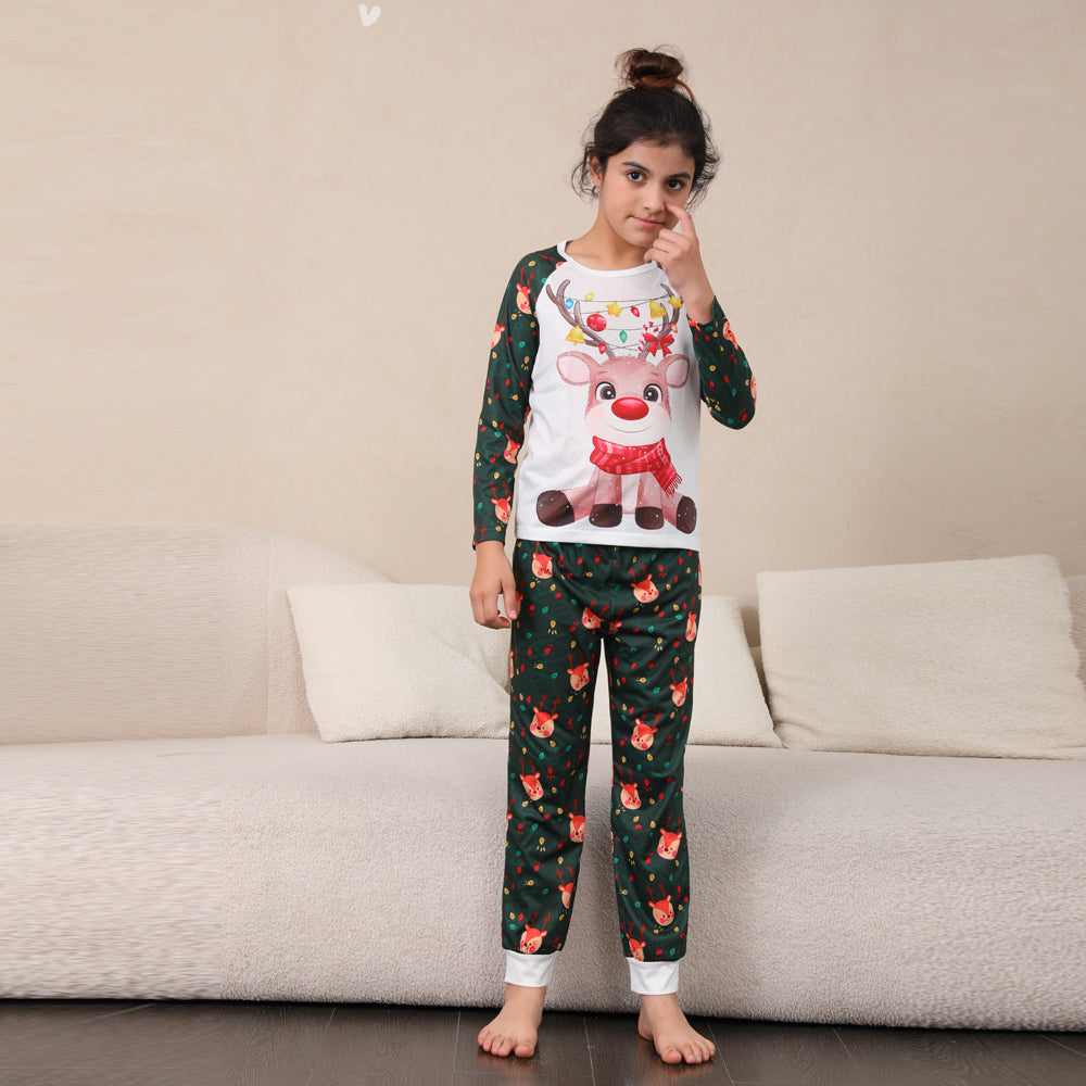 BamBam Family Pajamas Set For Baby Boys And Girls Women's Clothing Men's Christmas Parent-Child Sleepwear Set - BamBam