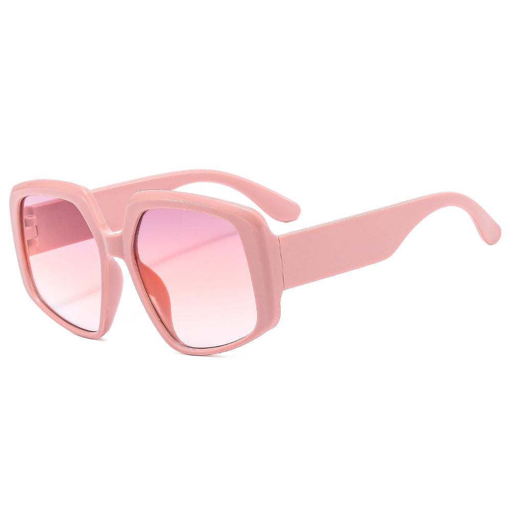 BamBam Irregular sunglasses fashion retro sunglasses ladies modern trendy sunglasses - BamBam