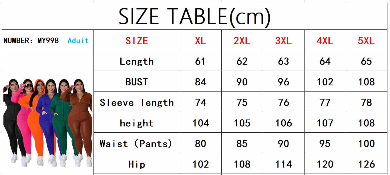 BamBam Plus Size Women's Solid Fall Hood Long Sleeve Pants Fashion Casual Set - BamBam Clothing