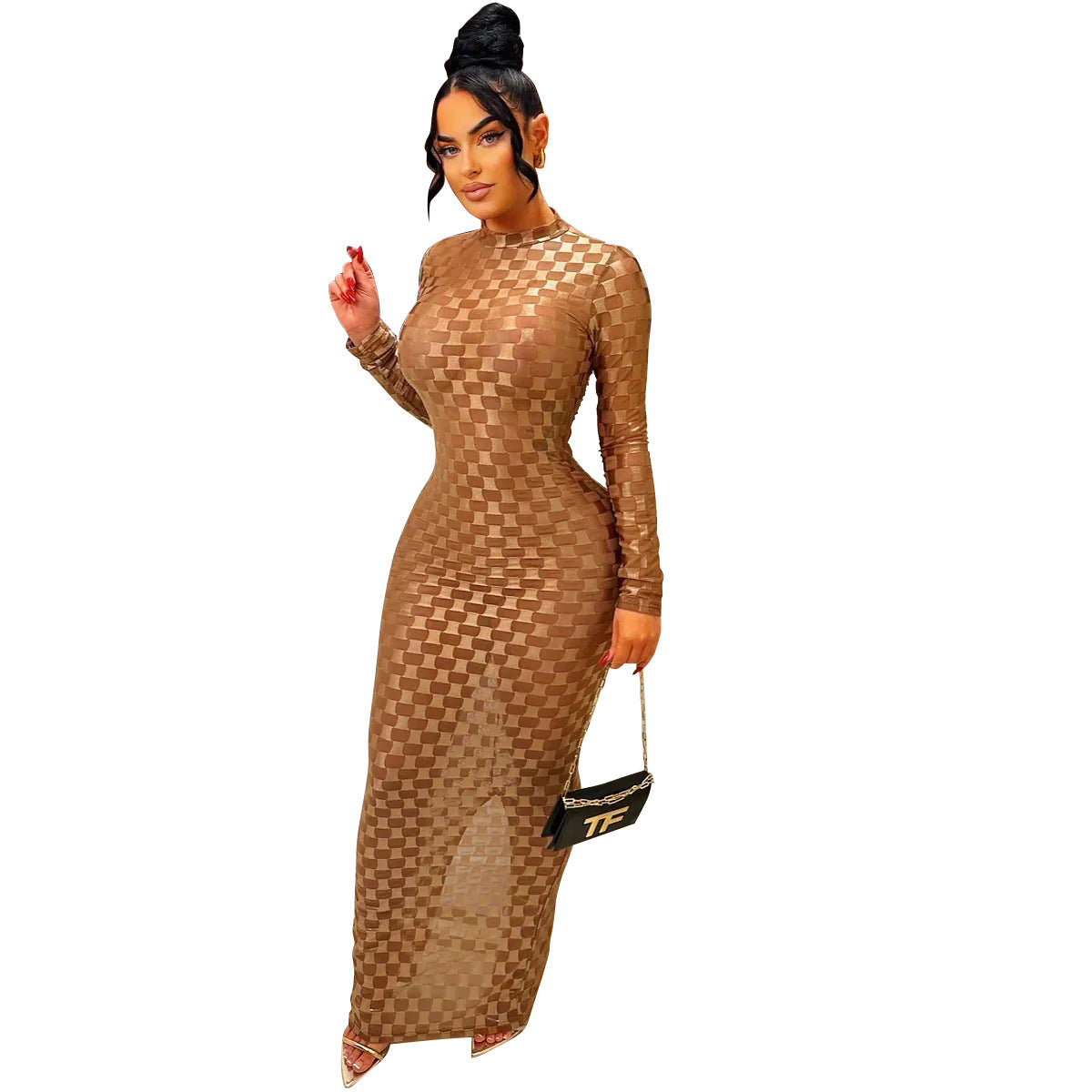 BamBam Autumn Fashionable And Sexy Long Evening Gown For Women - BamBam