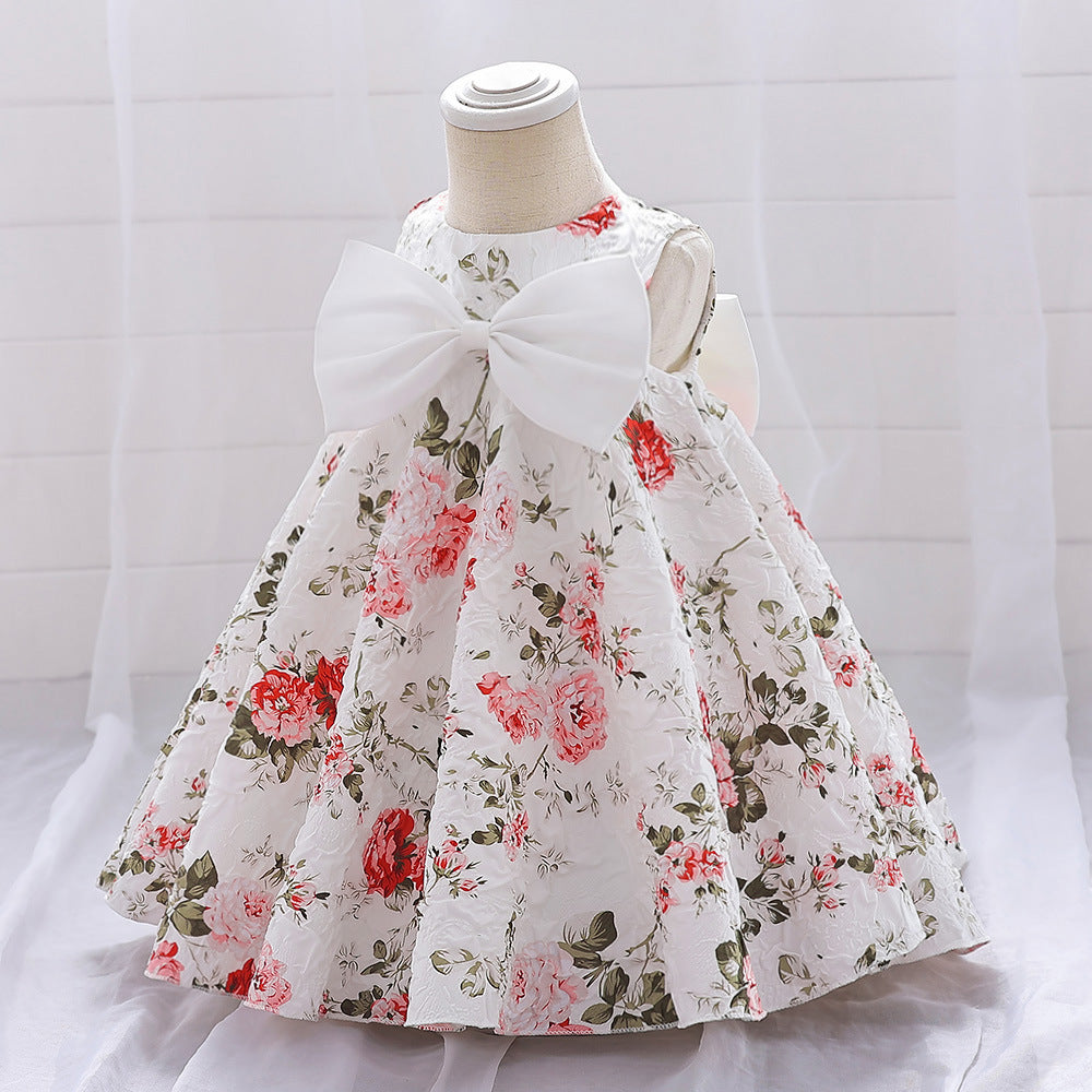 BamBam Girl printed princess dress - BamBam