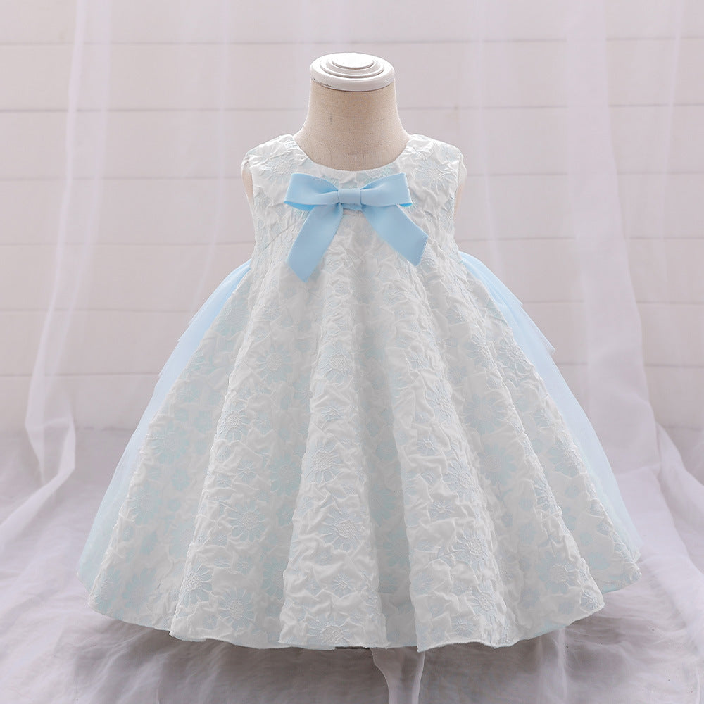 BamBam Girl flower girl princess dress - BamBam