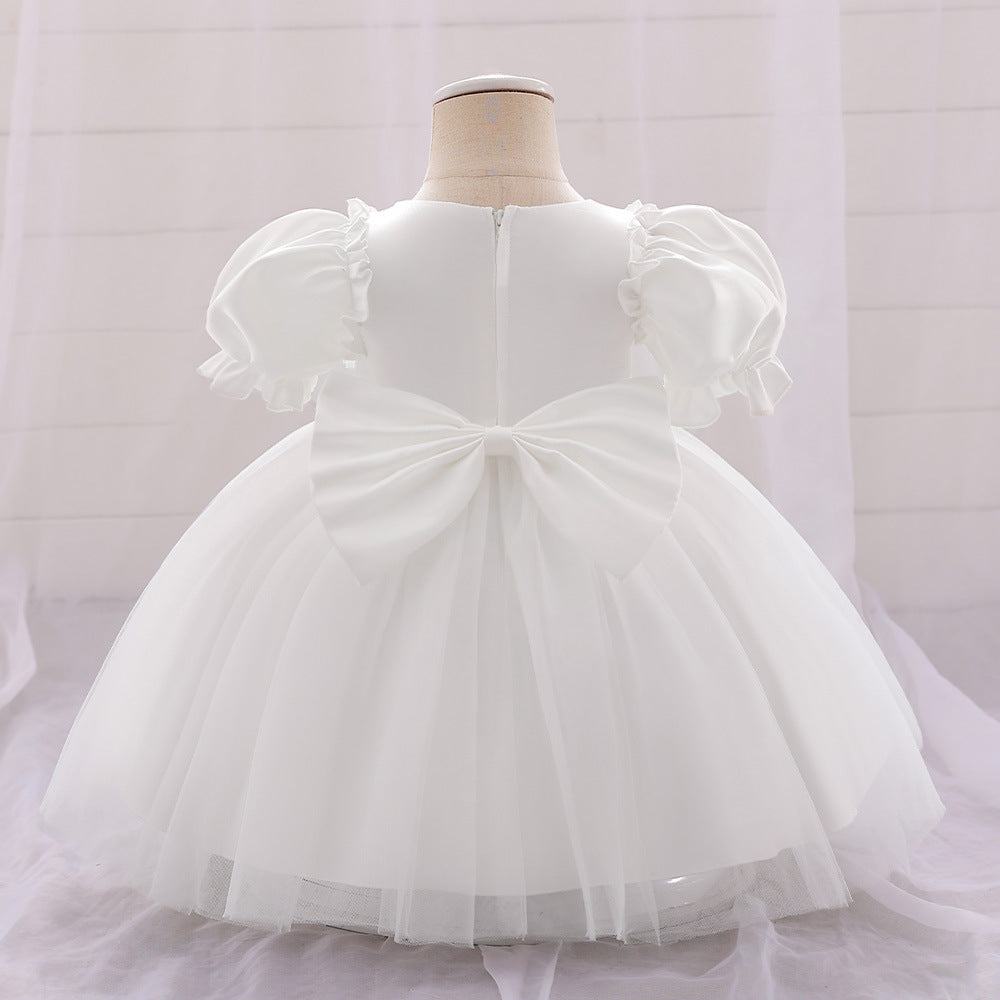 BamBam Girl Puff Sleeve Princess Dress - BamBam