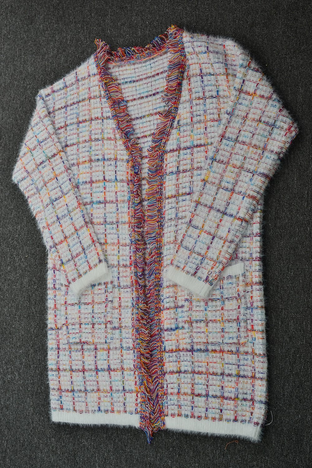 BamBam Winter Women's Knitting Shirt Cardigan Tassel Fashion Multi-Color Coat - BamBam