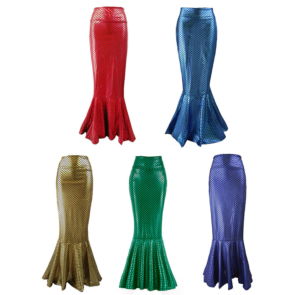 BamBam Sexy Mermaid High Waist Fishtail Skirt - BamBam