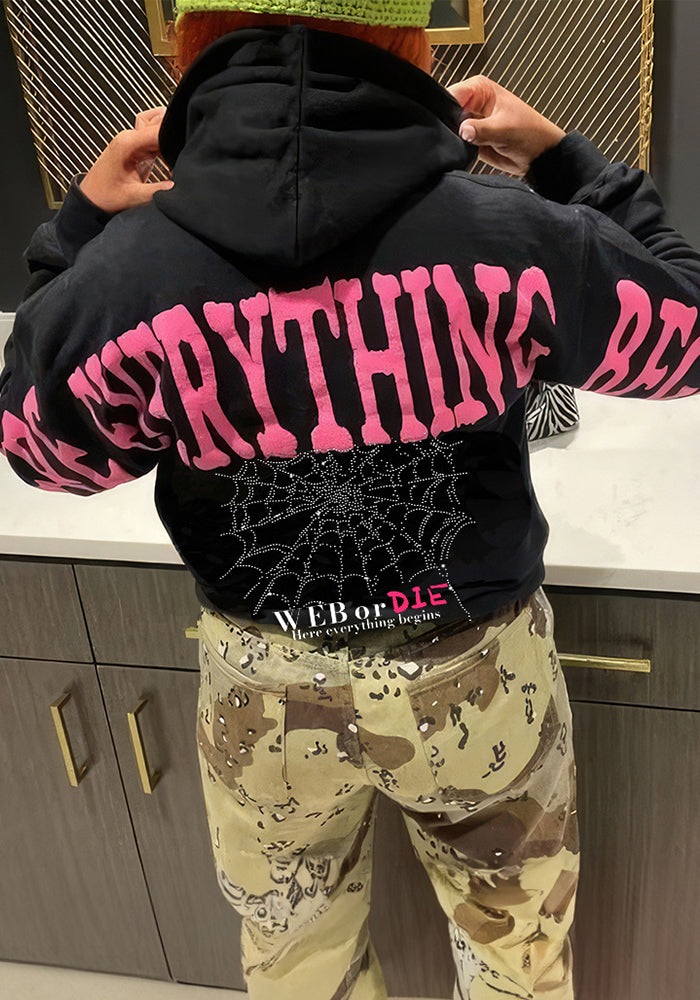 Fashionable printed fleece hoodies