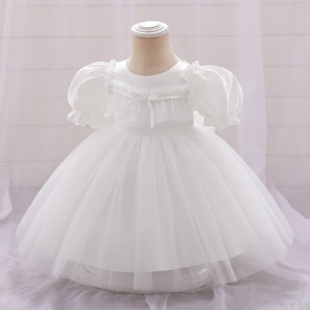 BamBam Girl Puff Sleeve Princess Dress - BamBam