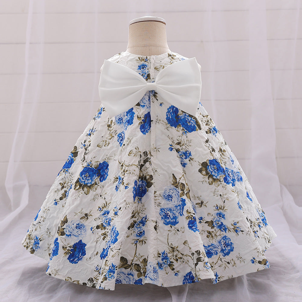 BamBam Girl printed princess dress - BamBam