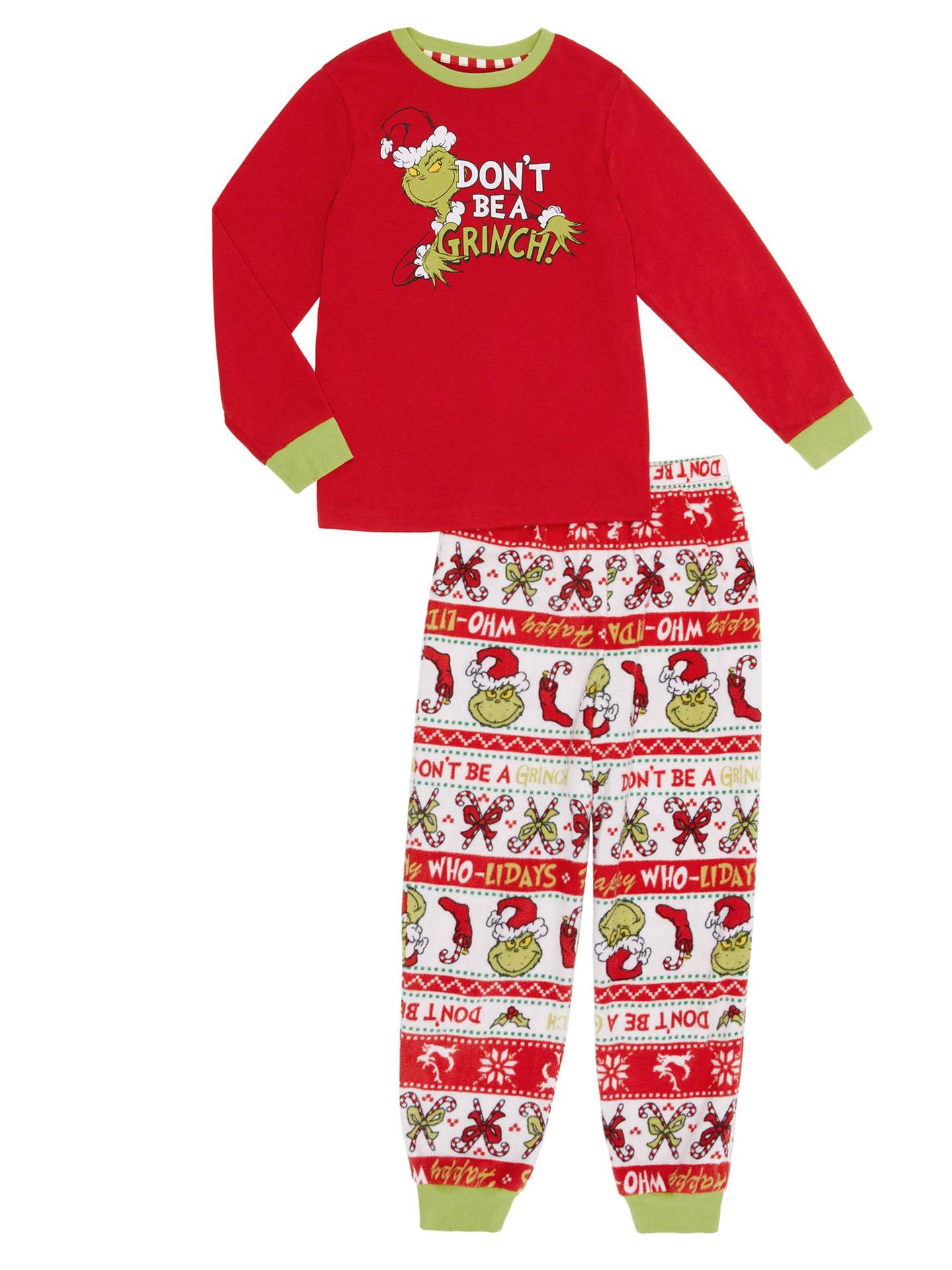 BamBam Parent-Child Autumn Clothing Family Cartoon Christmas Suit Trendy Pajamas - BamBam