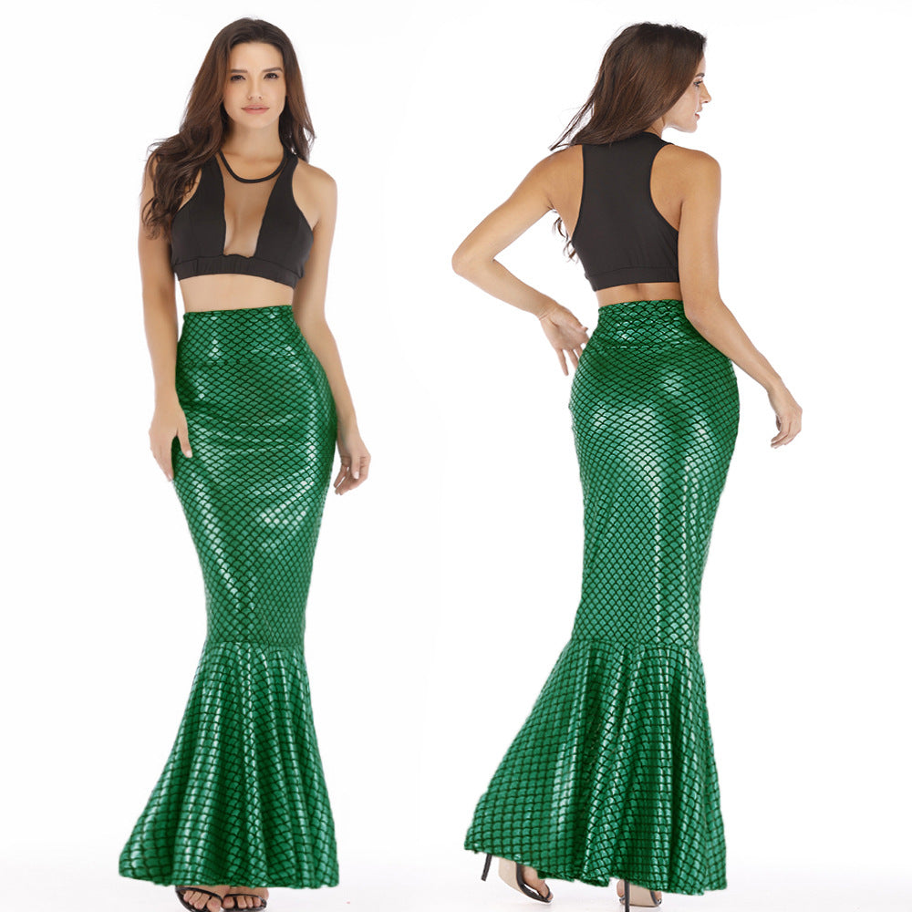 BamBam Sexy Mermaid High Waist Fishtail Skirt - BamBam