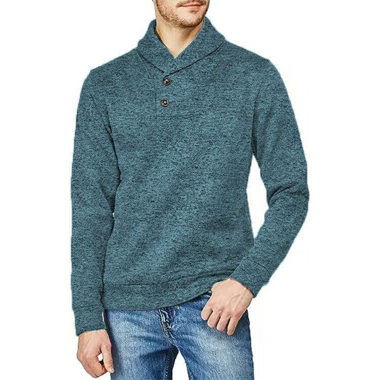 BamBam Men's Autumn Loose Casual PulBamBam Long Sleeve Sweater - BamBam