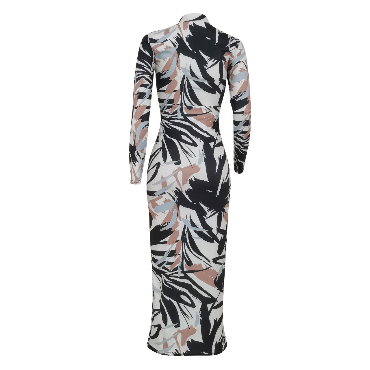 BamBam Women Ribbed Printed Dress - BamBam