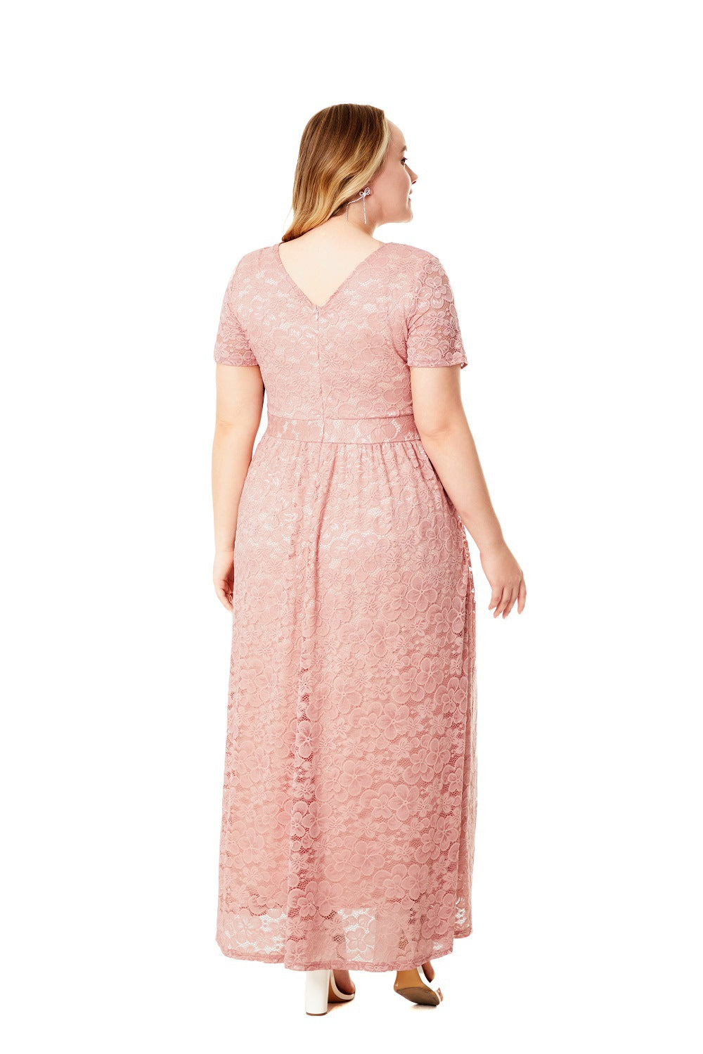 BamBam Plus Size Ladies'lace Dress - BamBam