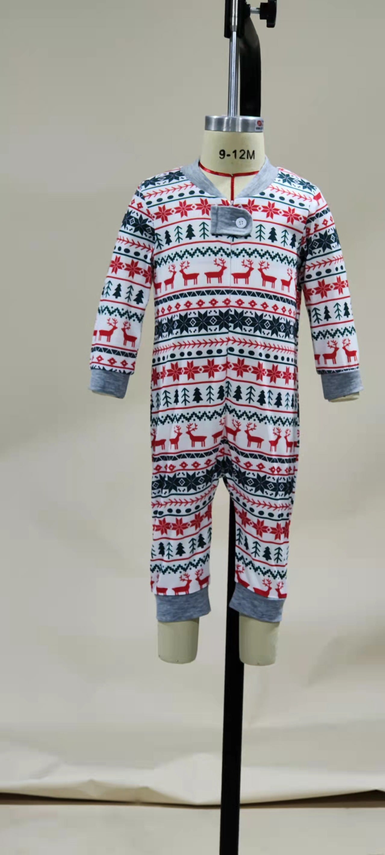 BamBam Christmas Family Wear Loungewear Pajama Two-piece Set - BamBam
