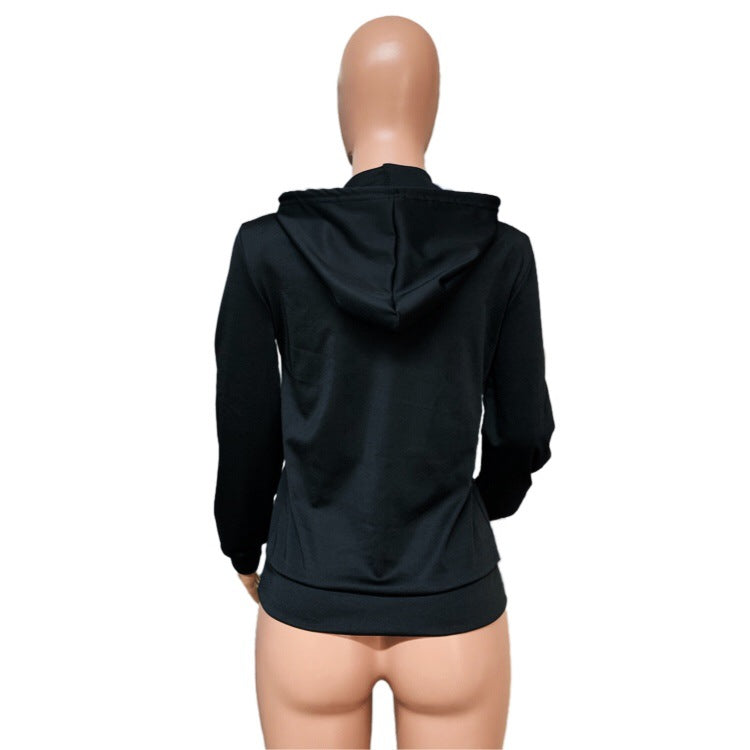 BamBam Casual Hoodies Letter Hooded Top - BamBam